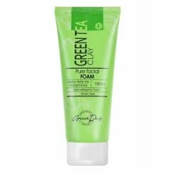 Grace Day Green Tea Clay Pure Facial Foam 6.09oz / 180ml