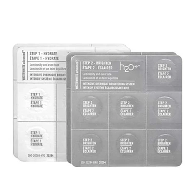 H2O Plus Waterwhite Advanced Intensive Overnight Brightening System 28 X 1ml / 0.03oz