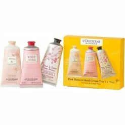 L'Occitane LOccitane Pink Flowers Hand Cream Trio