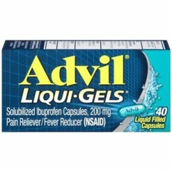 Advil® Advil Liqui Gels Pain Reliever Fever Reducer 40 Liquid Filled Capsules