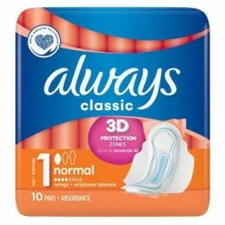 Always® Always Classic 3D Protection 1 Normal 10 Pads