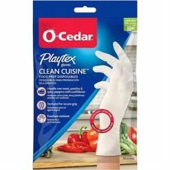 O-Cedar O Cedar Playtex Clean Cuisine Food Prep Disposable Gloves 10 Pack