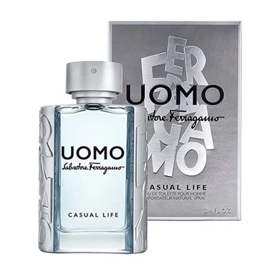 Uomo Casual Life By Salvatore Ferragamo For Men 3.4oz Eau De Toilette Spray