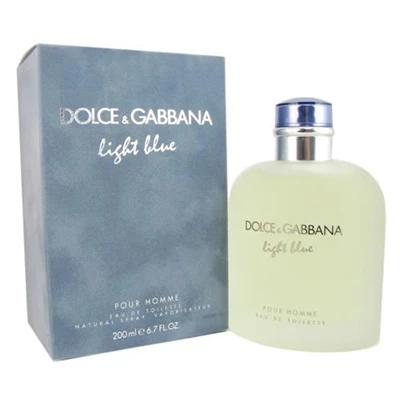 Dolce & Gabbana Light Blue By Dolce Gabbana For Men 6.8oz Eau De Toilette Spray