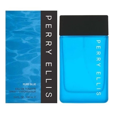 Pure Blue By Perry Ellis For Men 3.4oz Eau De Toilette Spray