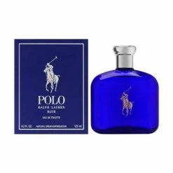 Polo Blue By Ralph Lauren For Men 4.2 Oz Eau De Toilette Spray