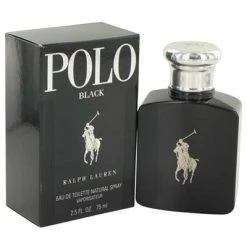 Polo Black By Ralph Lauren For Men 2.5 Oz Eau De Toilette Spray