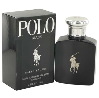 Polo Black By Ralph Lauren For Men 2.5 Oz Eau De Toilette Spray