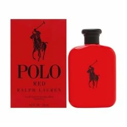 Polo Red By Ralph Lauren For Men 4.2 Oz Eau De Toilette Spray