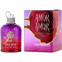 Amor Amor Electric Kiss By Cacharel For Women 3.4oz Eau De Toilette Spray