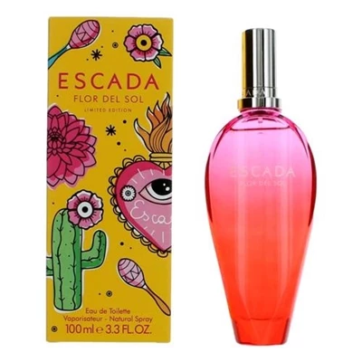 Flor Del Sol Limited Edition By Escada For Women 3.3oz Eau De Toilette Spray