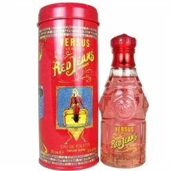 Red Jeans By Gianni Versace For Women 2.5 Oz Eau De Toilette Spray